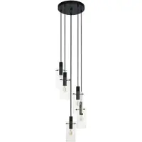 Eglo 97368 - Kattokruunu narulla MONTEFINO 5xE27/60W/230V