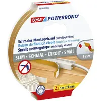 TESA 55714-00000, Kiinnitysteippi, Monivärinen, 5 m, Sisätila, Muovi, Puu, 9 mm (55714-00000-00)
