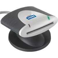 Omnikey 3121 -älykortinlukija, USB-A, harmaa/läpinäkyvä