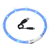 Flamingo KOIRAN LED-PANTA VISIO 70CM (SÄÄDETTÄVÄ), SININEN