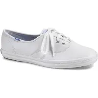 Keds Champion -nauhojen nauhalenkkarit, valkoiset, nahkaiset, 7
