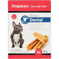 Dogman Sticks dental S-koko 28 kpl purutikku