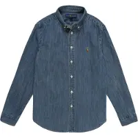 Ralph Lauren Kauluspaita - Denim - Sininen - - 18-20 v - Kauluspaidat