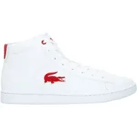 Lacoste Carnaby Evo Mid 3181 Kengät, White/Red 35
