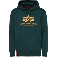 Alpha industries Collegepaita kuusi / mandariini / punainen / valkoinen