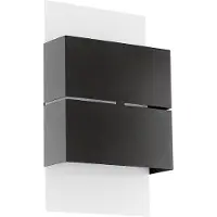 Eglo Kibea seinävalaisin valkoinen, antrasiitti/ IP44 LED