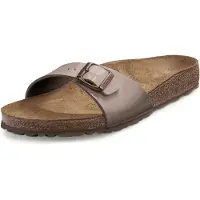 Birkenstock Pistokkaat 'Madrid' tummanruskea