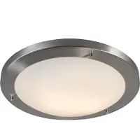 QAZQA Moderni kattovalaisin terästä 41 cm IP44 - Yuma