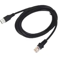 Datalogic 90A052258, 2 m, USB A, USB 2.0, Uros/uros, Musta