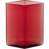 Iittala Ruutu maljakko, 115 x 140 mm, karpalo