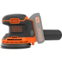 Black & Decker Epäkeskohiomakone BDCROS18-QW; 18 V; 1,5 Ah akku + laturi