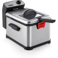 Princess Superior Fryer -rasvakeitin 3L 3200W Musta/Ruostumaton teräs