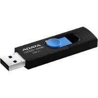 ADATA – UV320 64GB USB Type-A, Slide, Black, Blue (AUV320-64G-RBKBL)