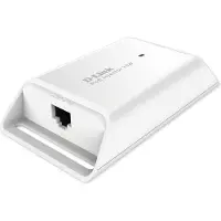 D-Link – PoE Gigabit injektori PoE/PoE+, 10/100/1000Mbps, 32W, valkoinen (DPE-301GI)