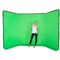 Lastolite Panoramic Background -chromaseinä, 4 metriä