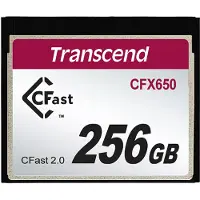 Transcend 256 GB CFAST 2.0 CARD, MLC - CFX650 (TS256GCFX650)
