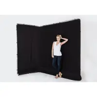 Lastolite Panorama Background 4x2,3m Black