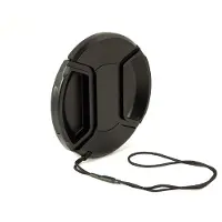 Kaiser Lens Cap Snap-on 77 Mm Hopeinen