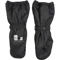 Lindberg Varekil Rain MittenFleece Black - 4/6Y