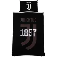 JUVENTUS Mono Duvet Bedding 135x200 + 50x75cm