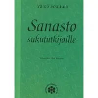 Book Sanasto sukututkijoille