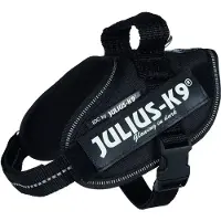 JULIUS K-9 - IDC Powerharness Dog Harness Black Mini-Mini - Koirat - Kaulapannat