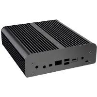 Akasa – Newton S, fanless case for Intel NUC, aluminium, black (A-NUC15-M1B)