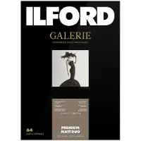 Ilford Galerie Premium Matt Duo 200g A4 50 Sheets valokuvapaperi arkki