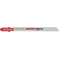 Festool Pistosahanterä ; 75 mm; 3 mm; 5 kpl.