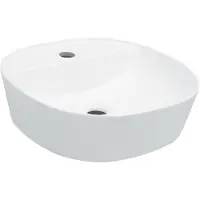 Novoterm KR 850 -pesuallas, keramiikkaa, valkoinen