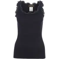 Rosemunde Rwbabette Sl U-Neck Long Lace Top - Navy - M