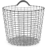 Korbo Bin 16 metallikori, galvanoitu