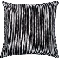 Marimekko Varvunraita Cushion Cover - Black - 50X50CM