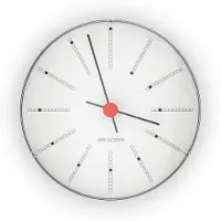 Arne Jacobsen AJ Bankers seinäkello 12 cm, valkoinen