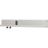 Muuto Folded hylly, harmaa, iso