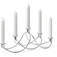 Georg Jensen - Harmony Kynttilänjalka 5-osainen Ruostumaton