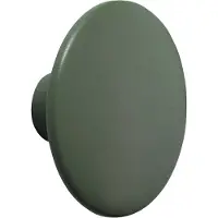Muuto Dots Wood ripustin, dusty green