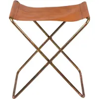 Broste Copenhagen Nola jakkara nahka ruskea, 45 cm