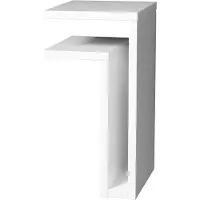 Maze F-shelf seinähylly, vasen, valkoinen