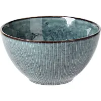 Broste Copenhagen Skål 'Nordic Sea' - Blue - Ø17CM