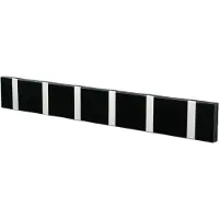 LoCa Knax vaatenaulakko 60 cm musta-harmaa