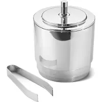 Georg Jensen Manhattan jääpalakulho ja pihdit, 1,5 L