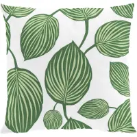 Arvidssons textil Lyckans blad tyynynpäällinen 45x45 cm vihreä