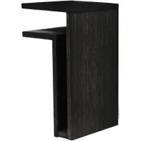 Maze F-shelf seinähylly, vasen, musta