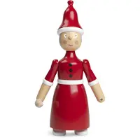 Kay Bojesen Denmark - Tonttumuori 20 cm Maalattu pyökki