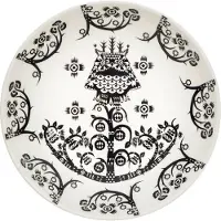 Iittala Taika syvä lautanen 20 cm, deko musta