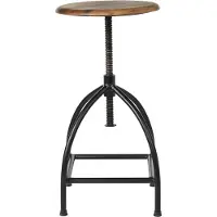 Broste Copenhagen Taburet 'Sire' - Black - ONE SIZE