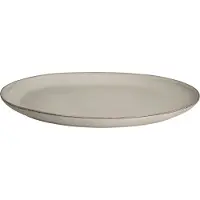 Broste Copenhagen Nordic Sand soikea lautanen 26,5x35,5 cm