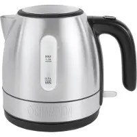 Champion VK050 -vedenkeitin, 1,0 l, 2200 W, ruostumaton teräs