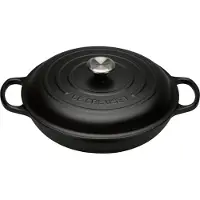 Le Creuset Buffetpata Matte Black Signature 30 cm